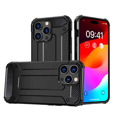 cofi1453 Bumper Hybrid Armor Panzerhülle Handyhülle für iPhone 15 Serie