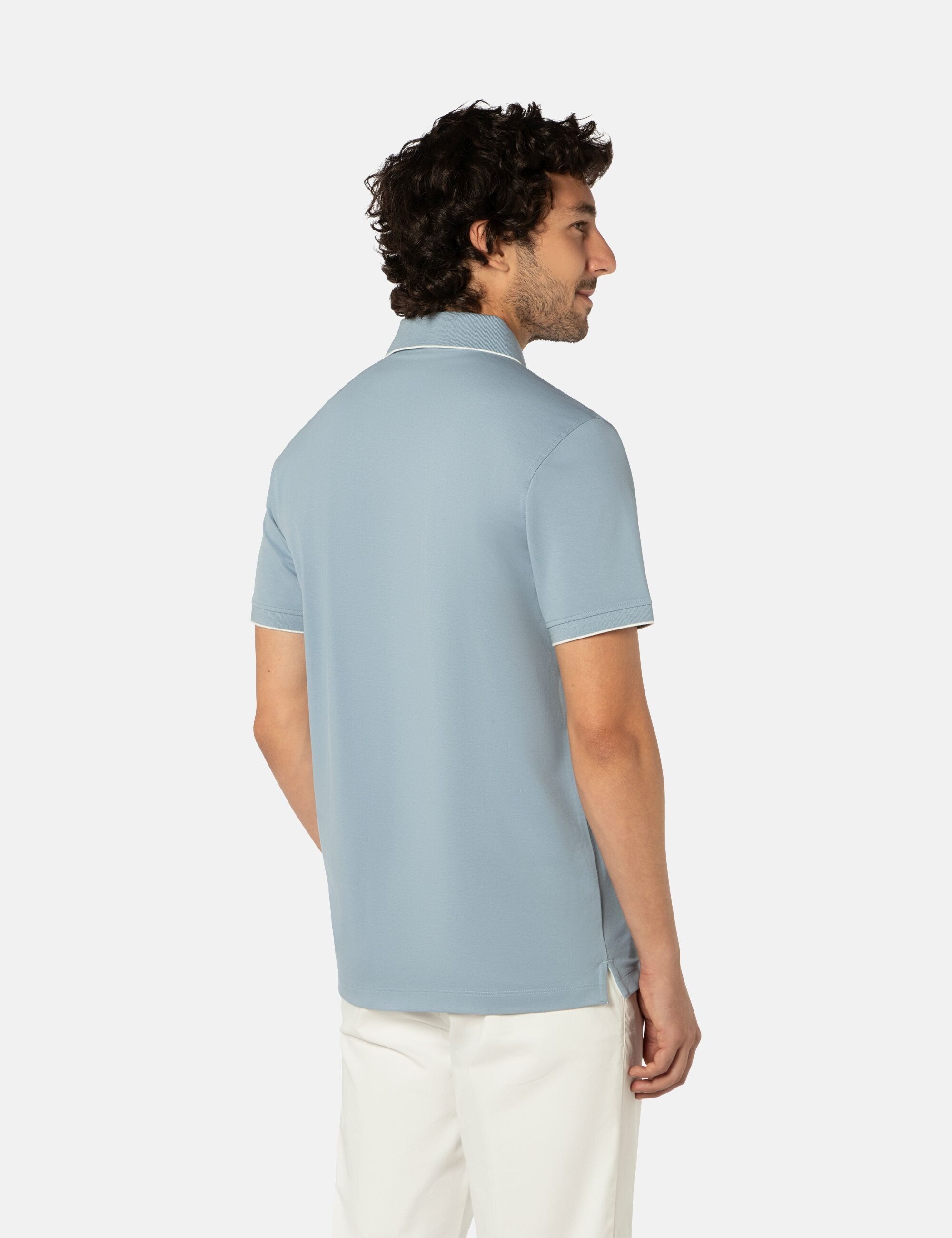 BENVENUTO. Poloshirt ALFREDO (1-tlg) aus hochwertigem Baumwollstretch