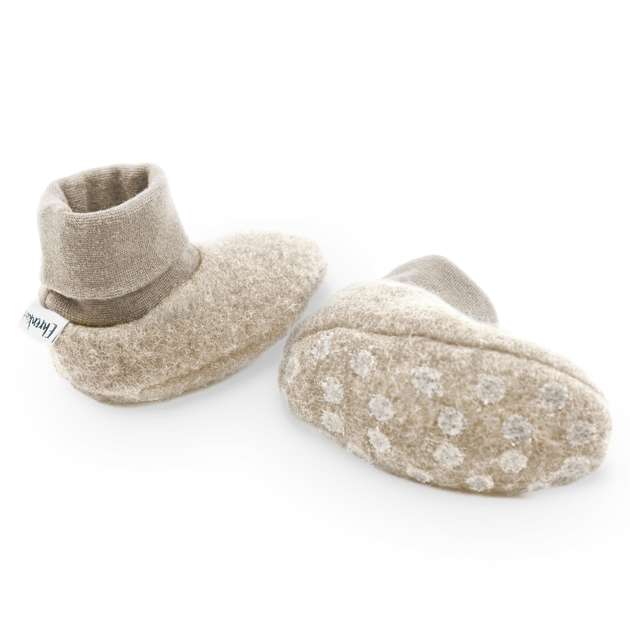 Ehrenkind Walkschuhe, Bio-Wolle & Bio-Baumwolle Krabbelschuh