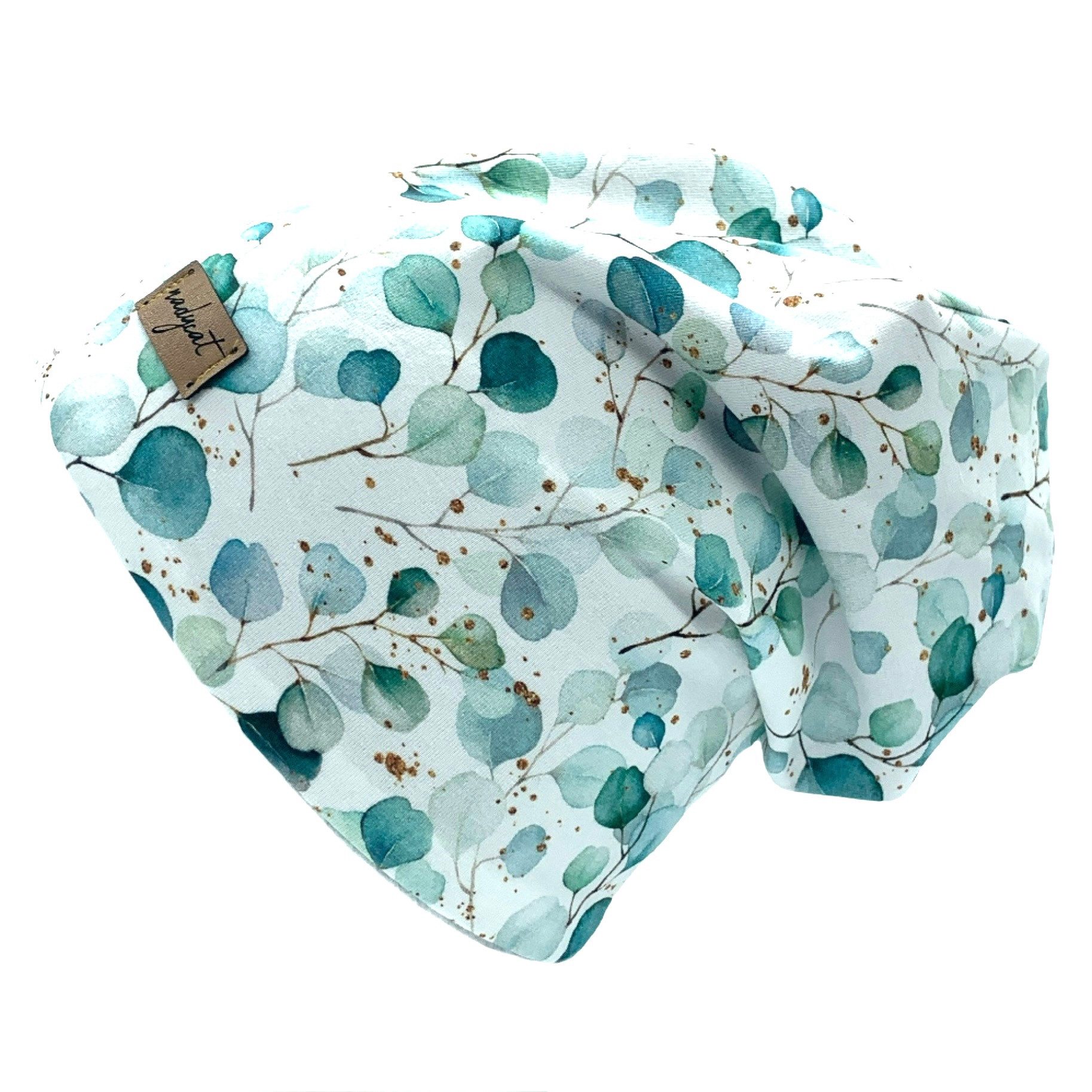 nadycat Beanie EUKALYPTUS ZWEIGE (2-St., Beanie mit passendem Loop) handgef günstig online kaufen