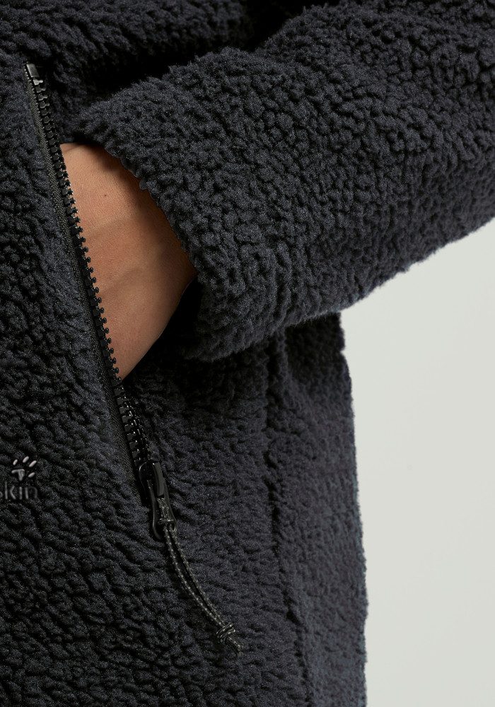 Jack Wolfskin Plüschjacke STONE LITE JKT W mit wärmender Funktion, windabweisend, atmungsaktiv – Bild 4 von 5
