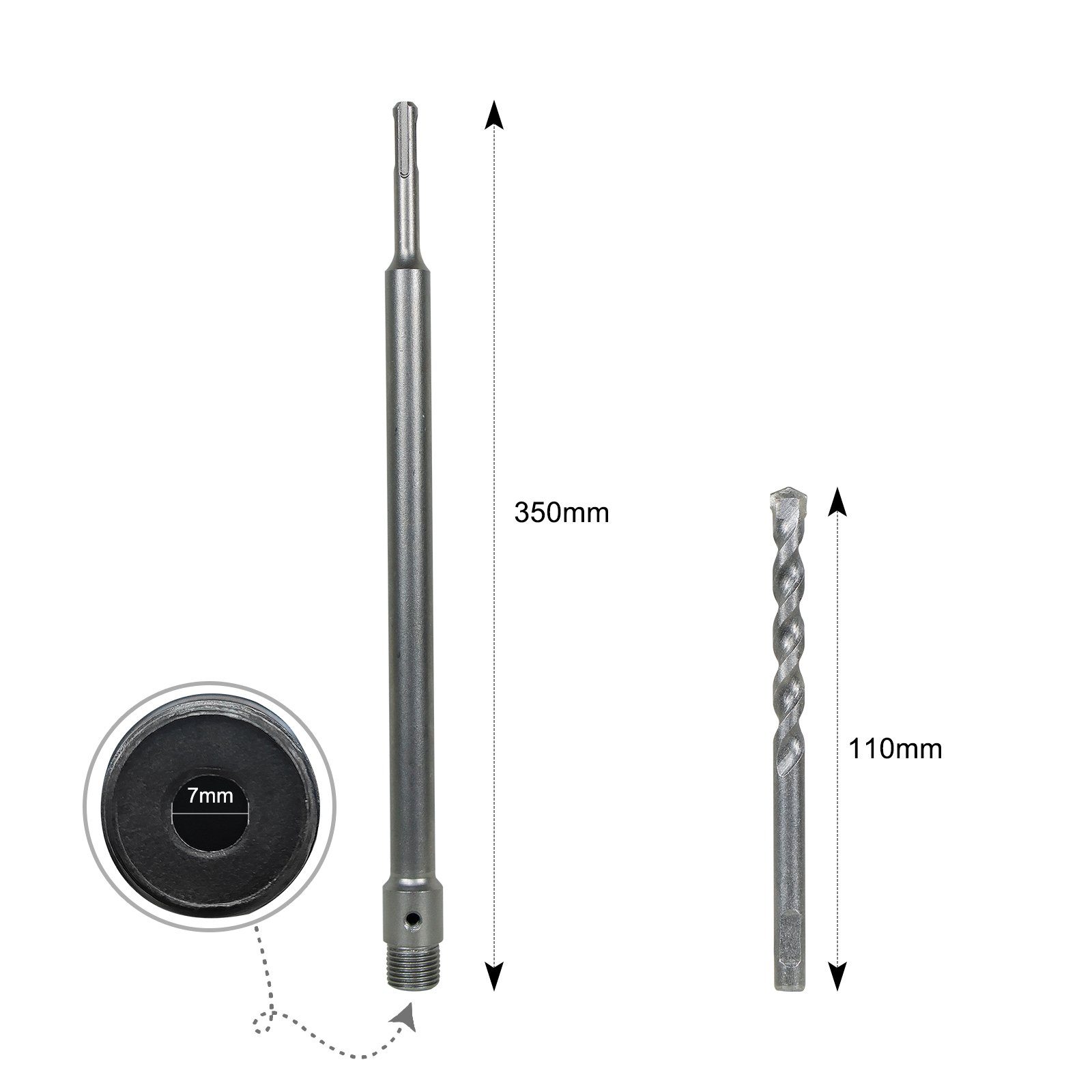 CCLIFE Lochsäge Bohrkrone 50-100 mm steckdosenbohrer beton für Mauerwerk un günstig online kaufen