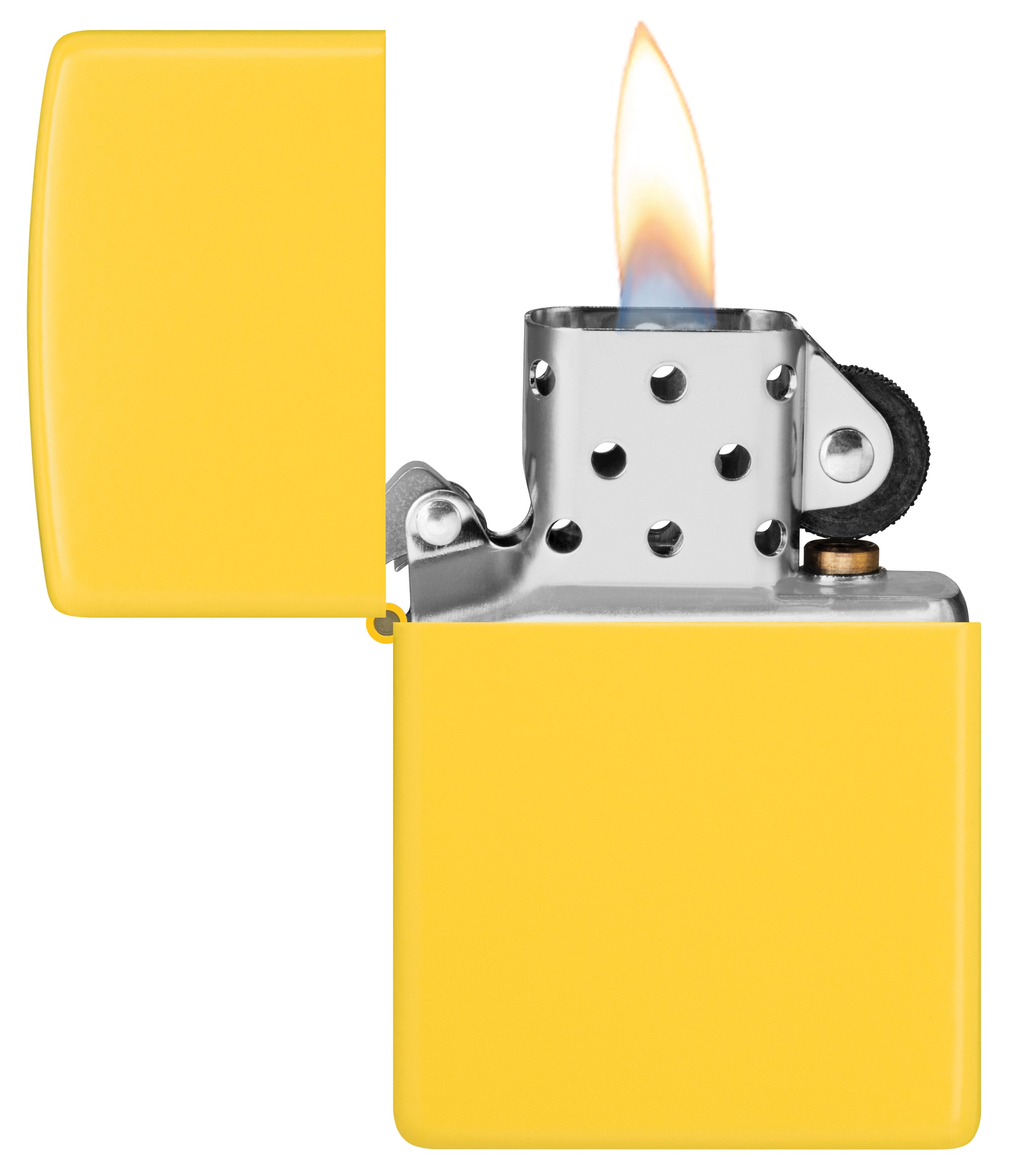 Zippo Feuerzeuge Zippo Sturmfeuerzeug - Base Model - Nachfüllbar Windfest Geschenkbox
