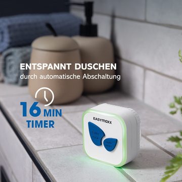 EASYmaxx Intervall-Timer LED-Wasserspartimer (1-St., mit LED-Funktion), für nachhaltiges Duschen mit Zeit im Blick