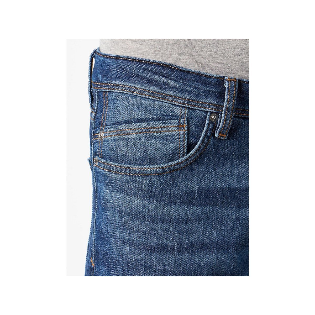 dunkel-blau 5-Pocket-Jeans (1-tlg) s.Oliver