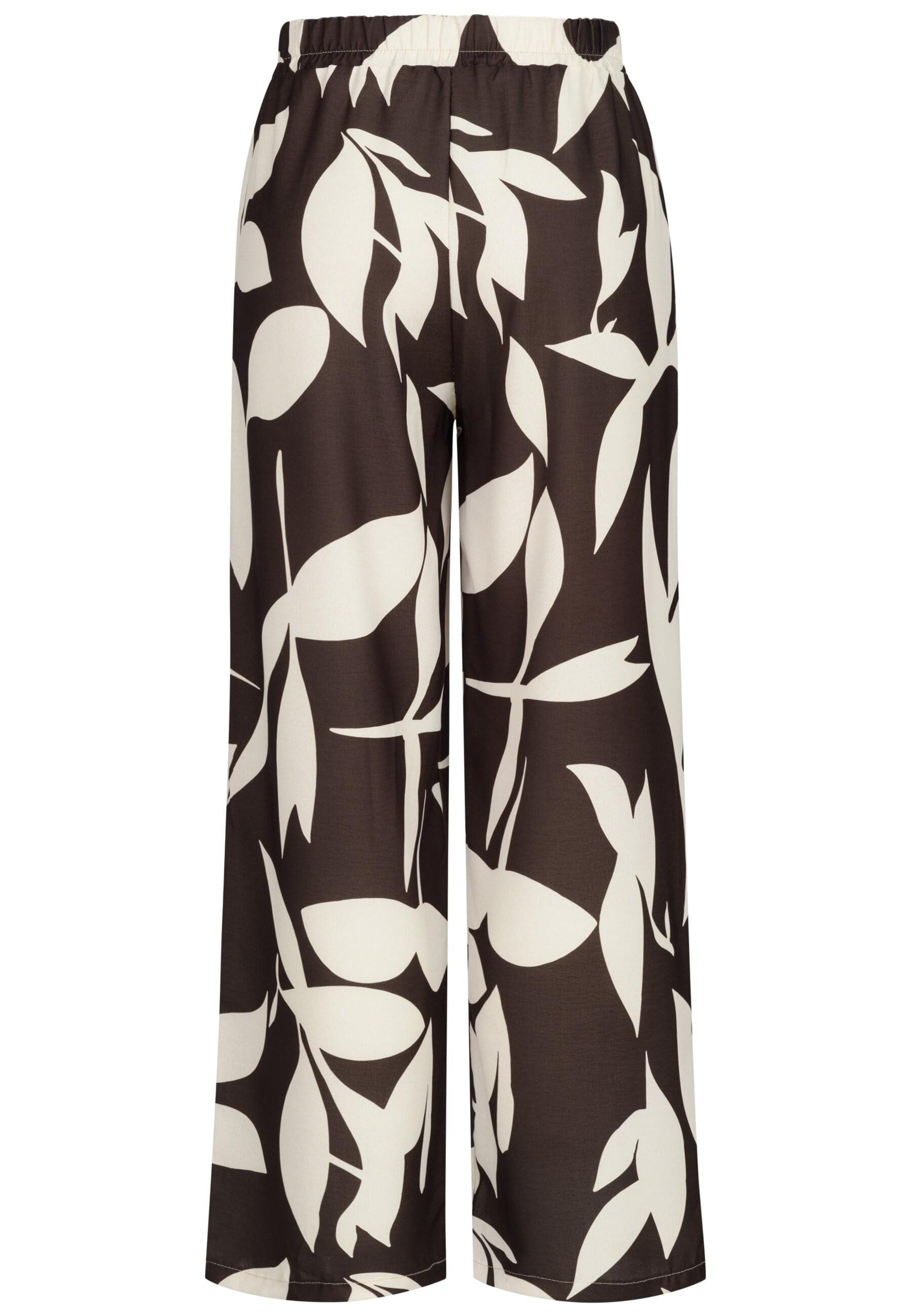 CLOUD 5IVE Stoffhose CLOUD 5IVE Pants with tie belt and aop floral print (1 günstig online kaufen