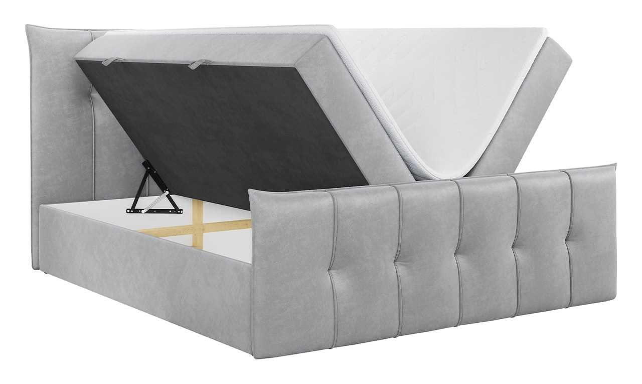 Schlafzimmer MÖBEL Bettkasten MKS Boxspringbett mit PREMIUM Polsterbett Kopfteil für mit - Doppelbett 11,