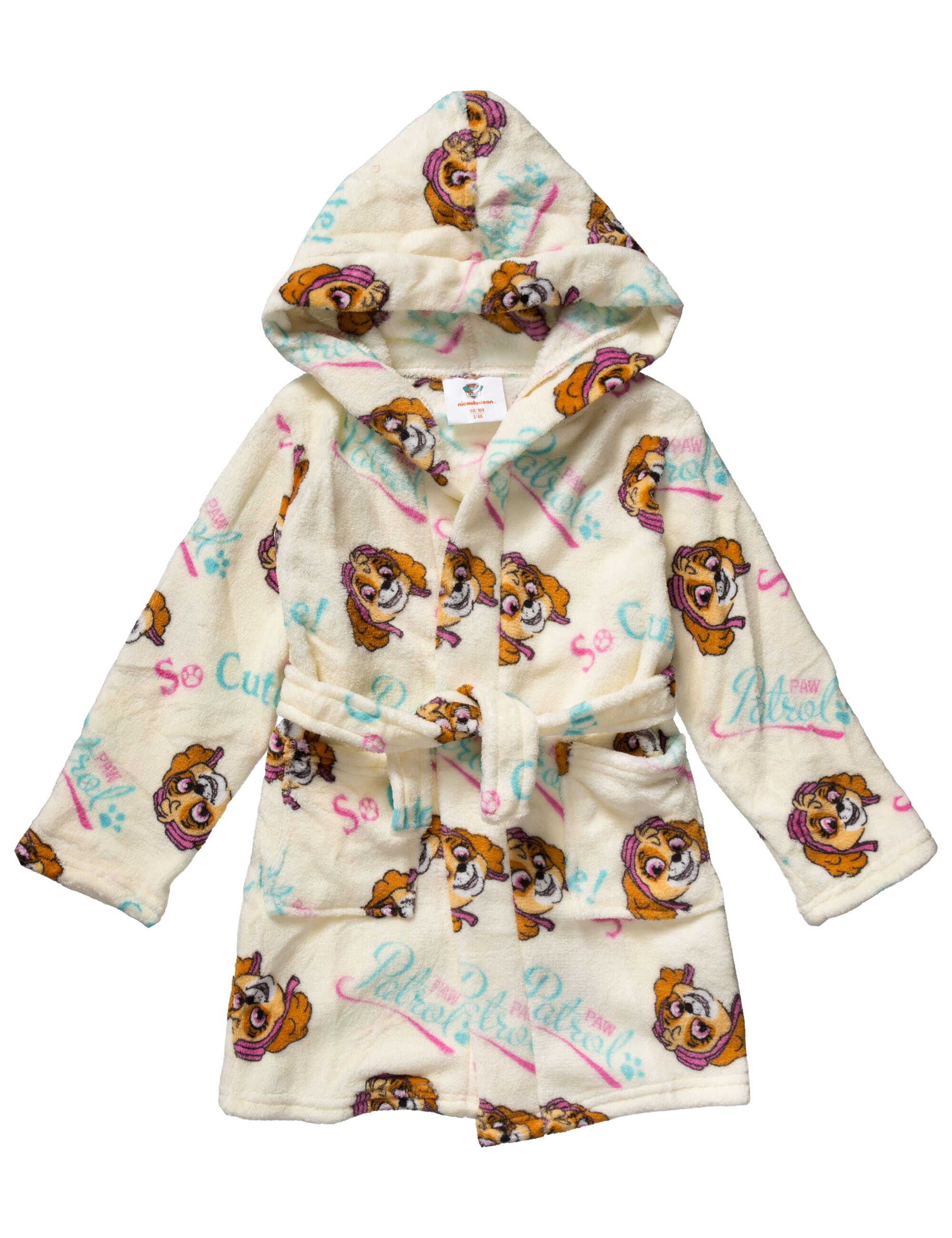 PAW PATROL Babybademantel Bademantel Skye, Kurz, Obermaterial 1: 100% Polyester