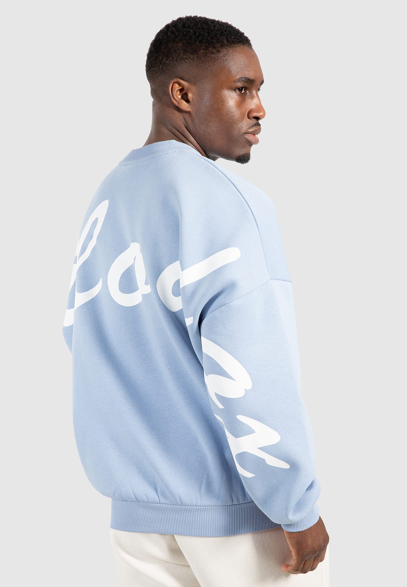 Smilodox Sweatshirt Unisex Liquid Brail, Oversize günstig online kaufen