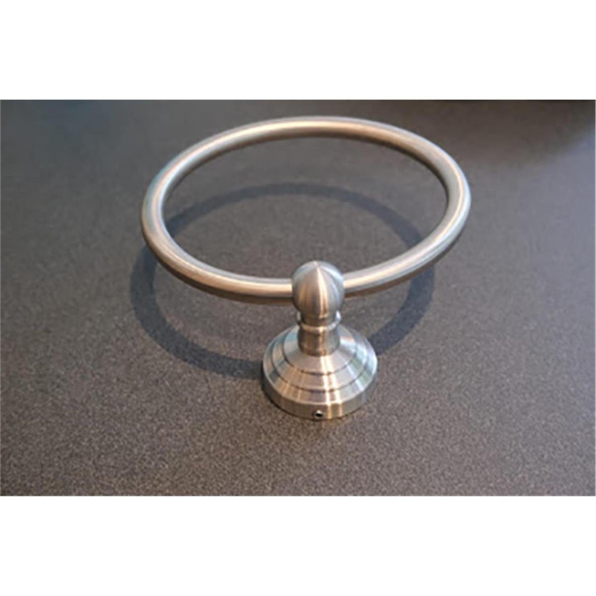 BOURGH Handtuchring ACCIANO Handtuchhalter aus gebürsteten Stahl - Badetuchhalter