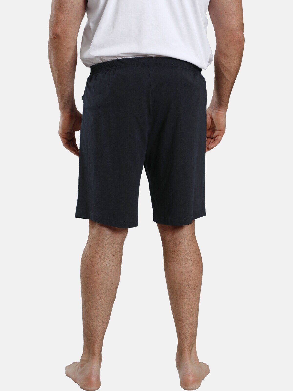 Charles Colby Schlafhose LORD FYES uni, fein gemustert (2er-Pack)