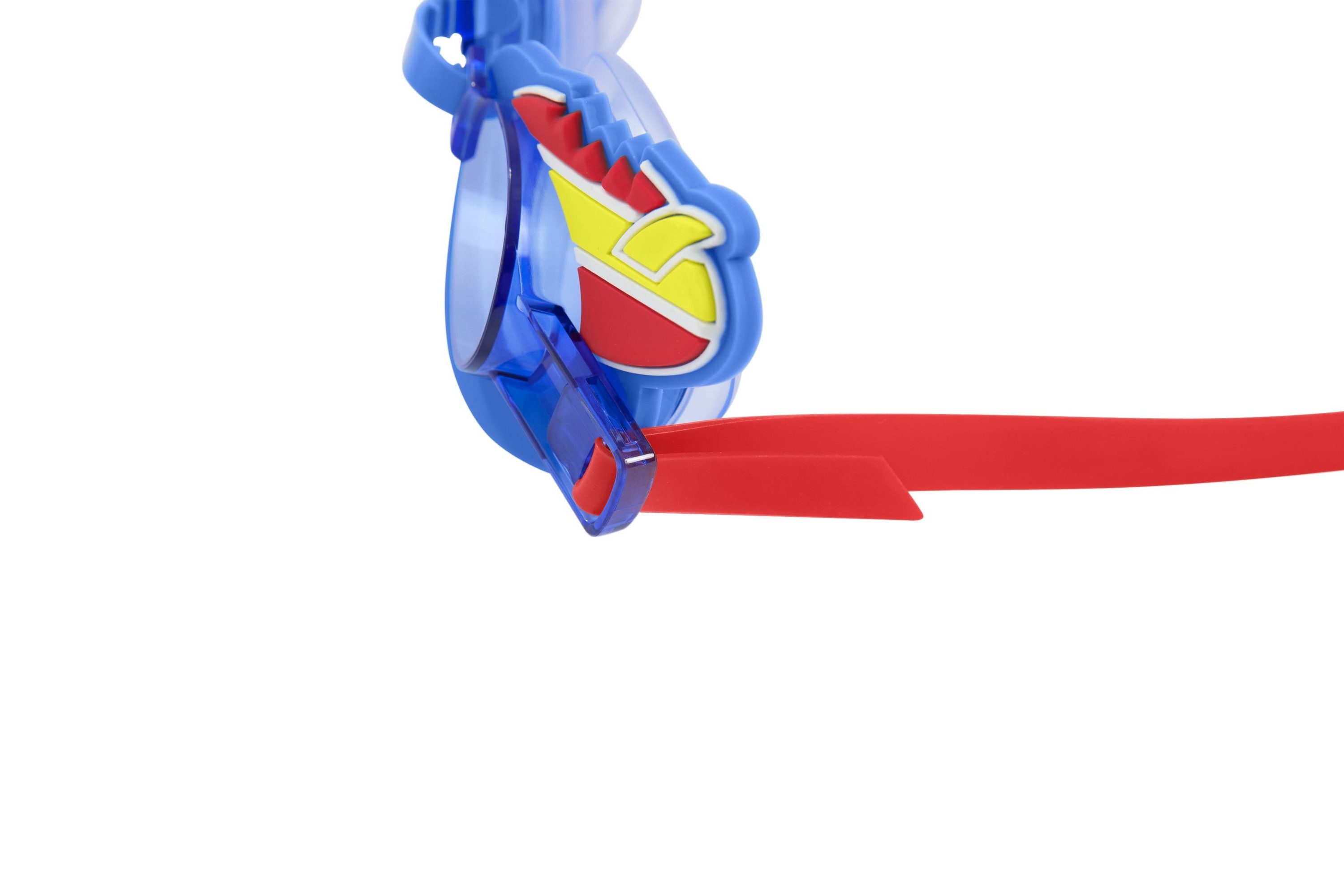 Bestway Schwimmbrille Aqua Pals™ Schwimmbrille ab 3 Jahren, (Packung, Verstellbarer Nasenbügel + verstellbares Silikon-Kopfband), 100% latexfrei