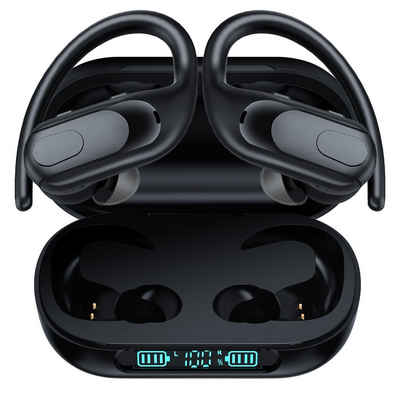 JOEAIS Bluetooth Kopfhörer Sport Kabellose Kopfhörer in Ear Noise Cancelling Sport-Kopfhörer (Wireless Airpods 3 Earbuds HiFi LED-Anzeige IPX7 für Sprots & Reisen)