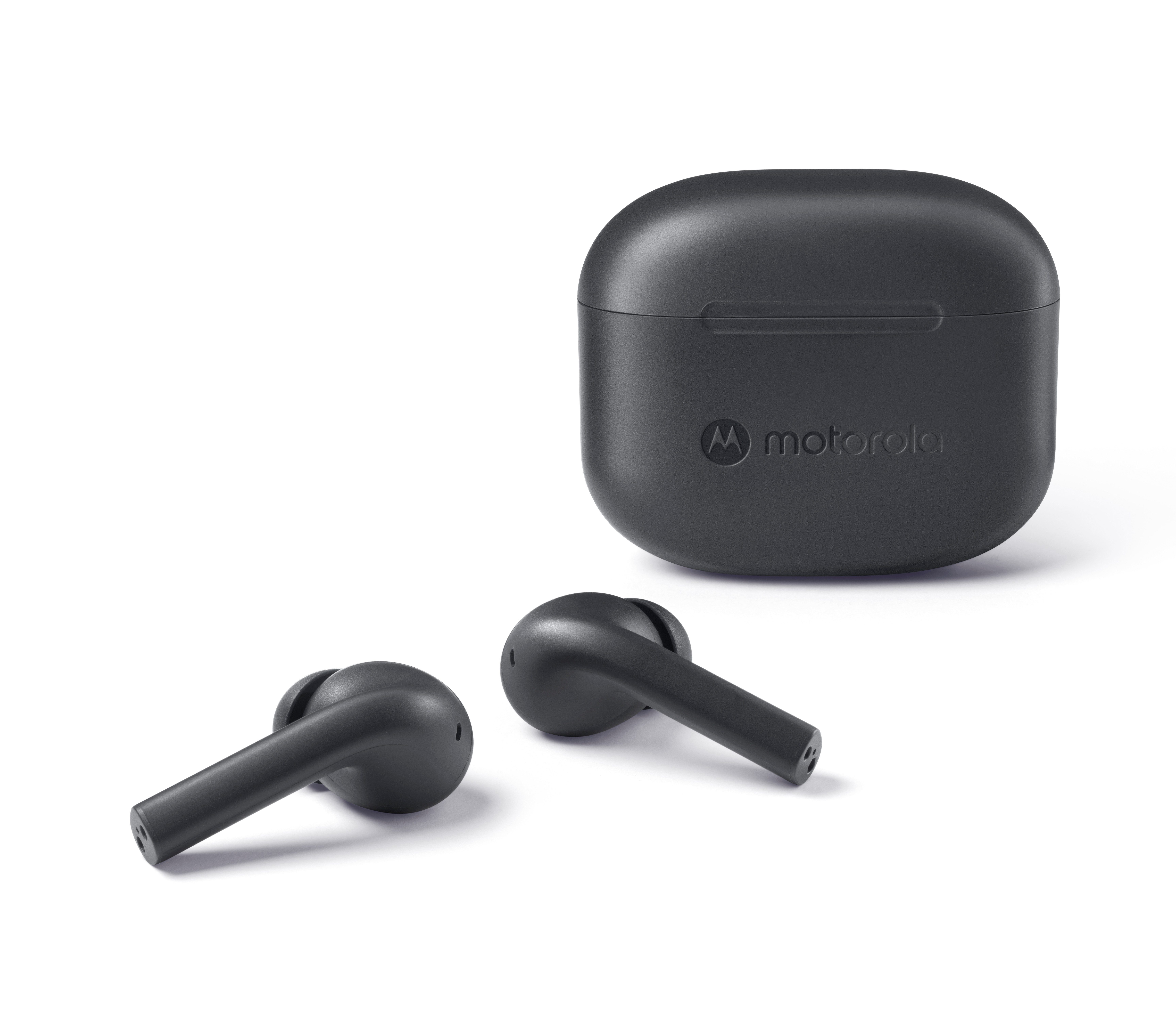 Motorola Ear Headset Bluetooth 253MOTOBUDS065 Bluetooth-Kopfhörer (Bluetooth, Wasserbeständige In-Ear Ohrhörer; 15 m Kabellose Reichweite)