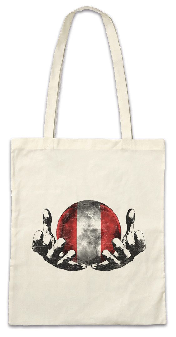 Beuteltasche Peru Football Magic Ball Stofftasche Peruanisch Peruanische Fahne