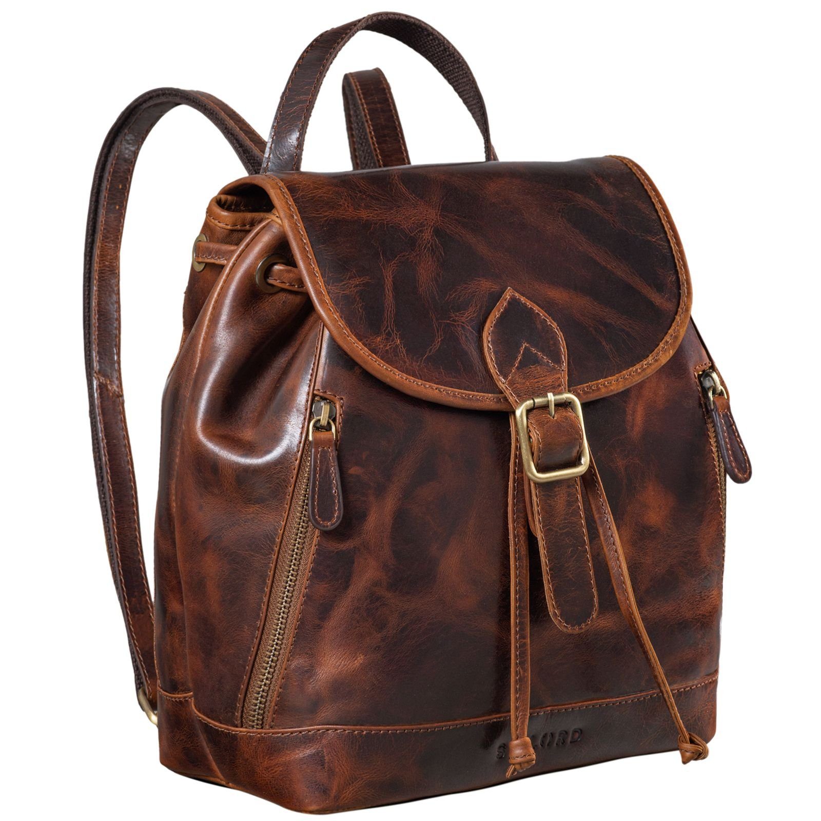 STILORD Cityrucksack "Allison" Rucksack Damen Modern Leder