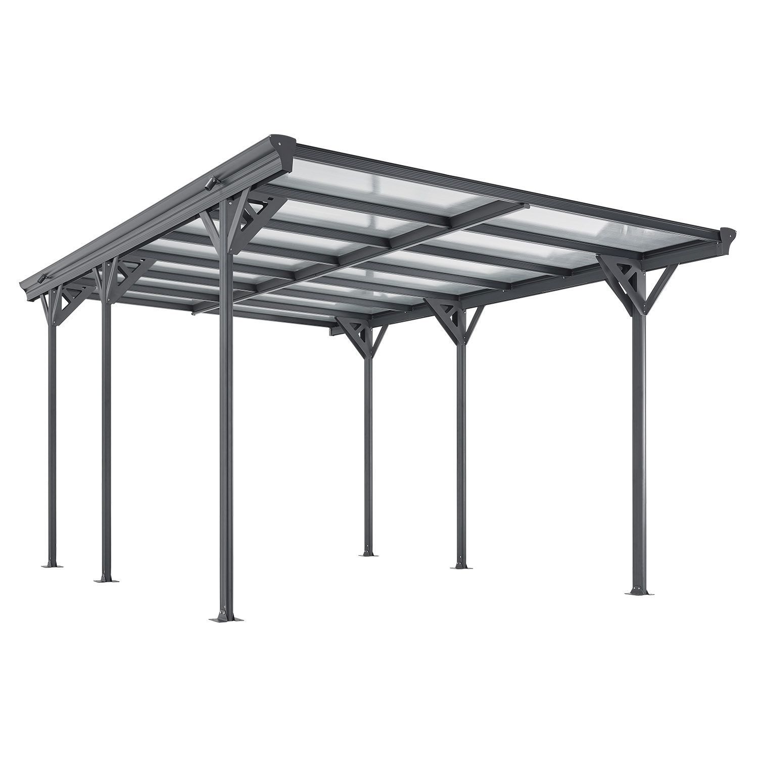 Juskys Einzelcarport, BxT: 305x503 cm, 217 günstig online kaufen