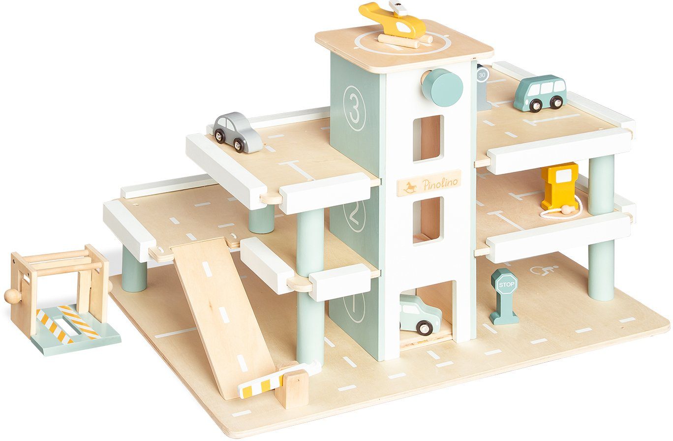 Pinolino® Spiel-Parkhaus Kurt, mit man. Aufzug, günstig online kaufen