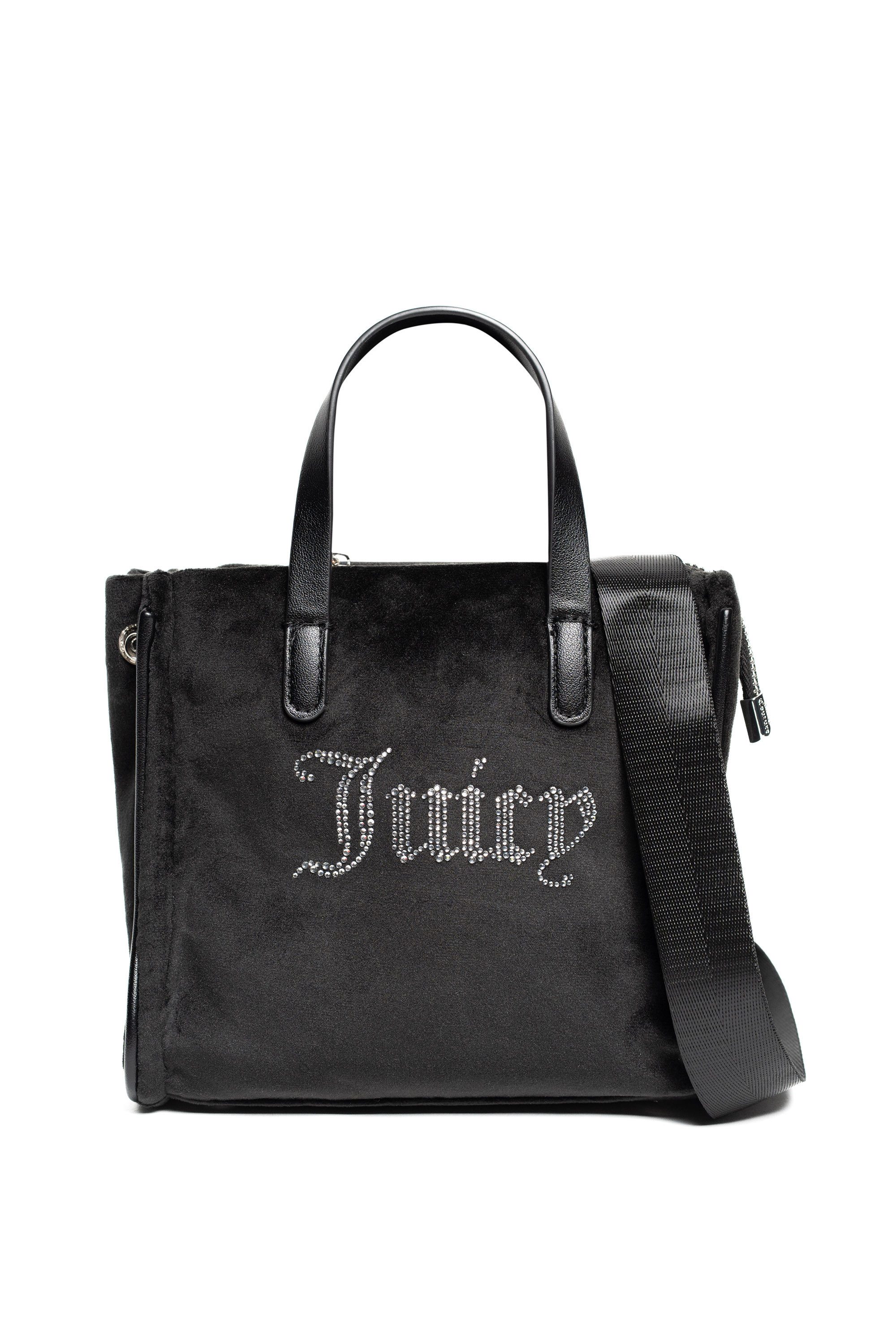 Juicy Couture Shopper IRIS VELVET R. M. SHOPPING Damen, Handtasche Damen, Mini Bag, Abendtasche, Fashion, Lifestyle, Sale