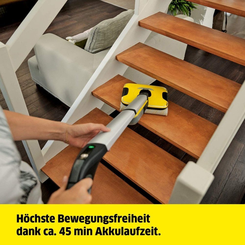 KÄRCHER Hartbodenreiniger FC 7 Cordless - Akku-Hartbodenreiniger - gelb/schwarz