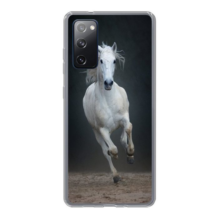 MuchoWow Handyhülle Pferd - Pilz - Sand Phone Case Handyhülle Samsung Galaxy S20 FE Silikon Schutzhülle