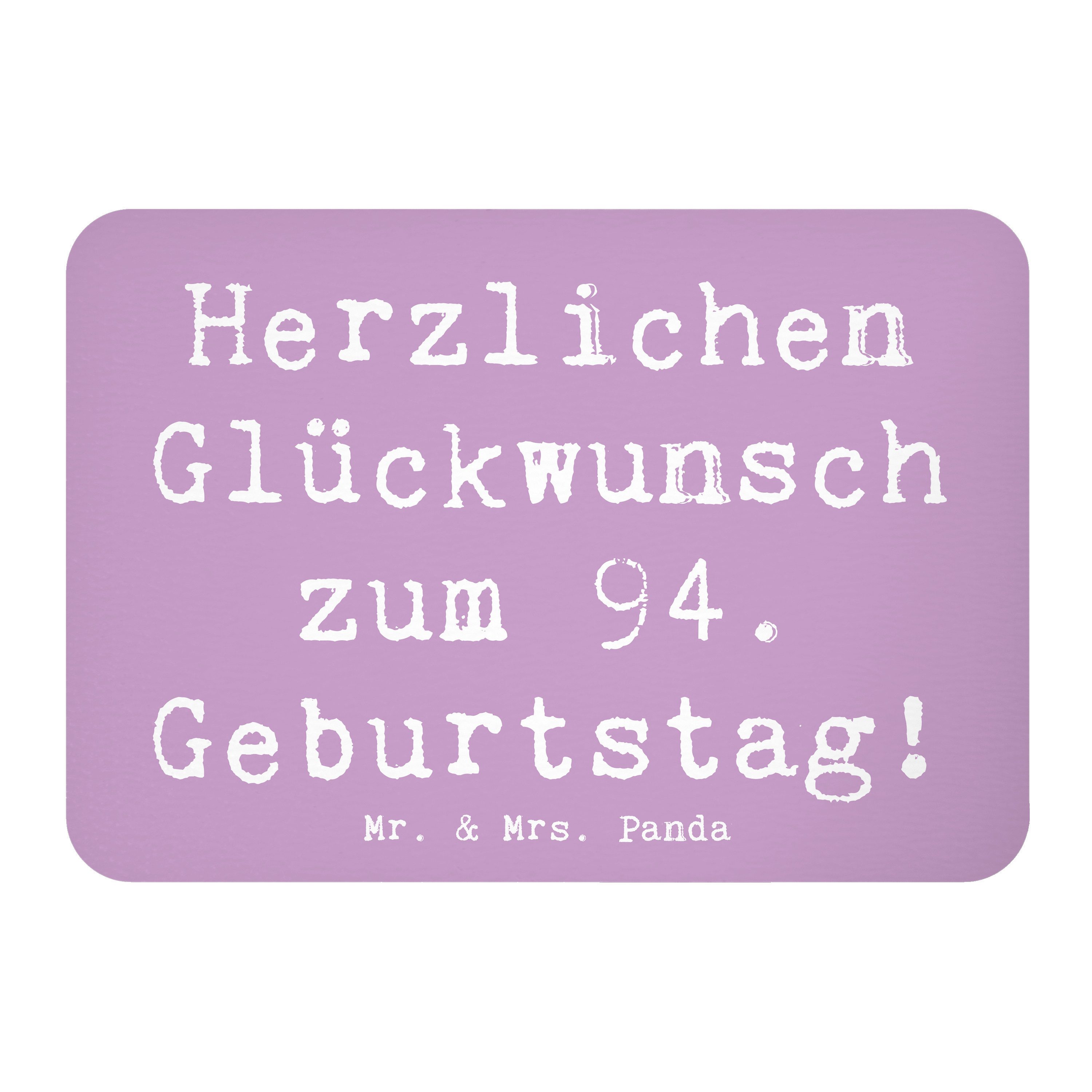 Magnet Spruch 94. Geburtstag - Lavendeltraum - Geschenk, Jubilar, besonderes