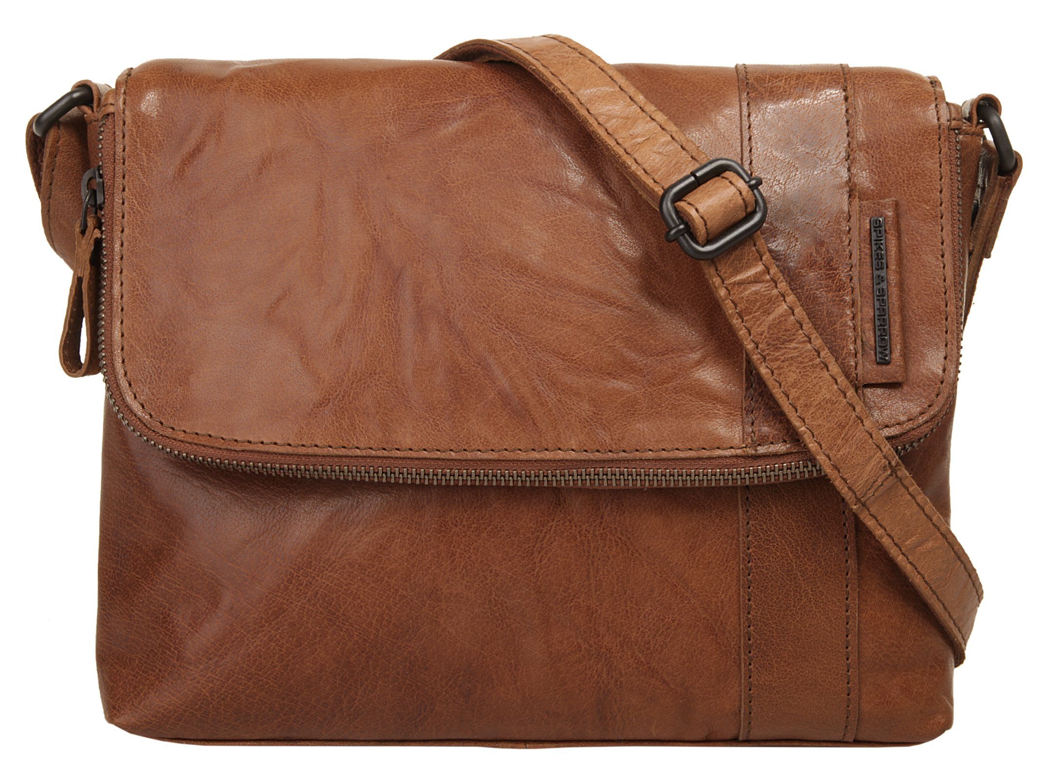 Spikes & Sparrow Umhängetasche, echt Leder günstig online kaufen