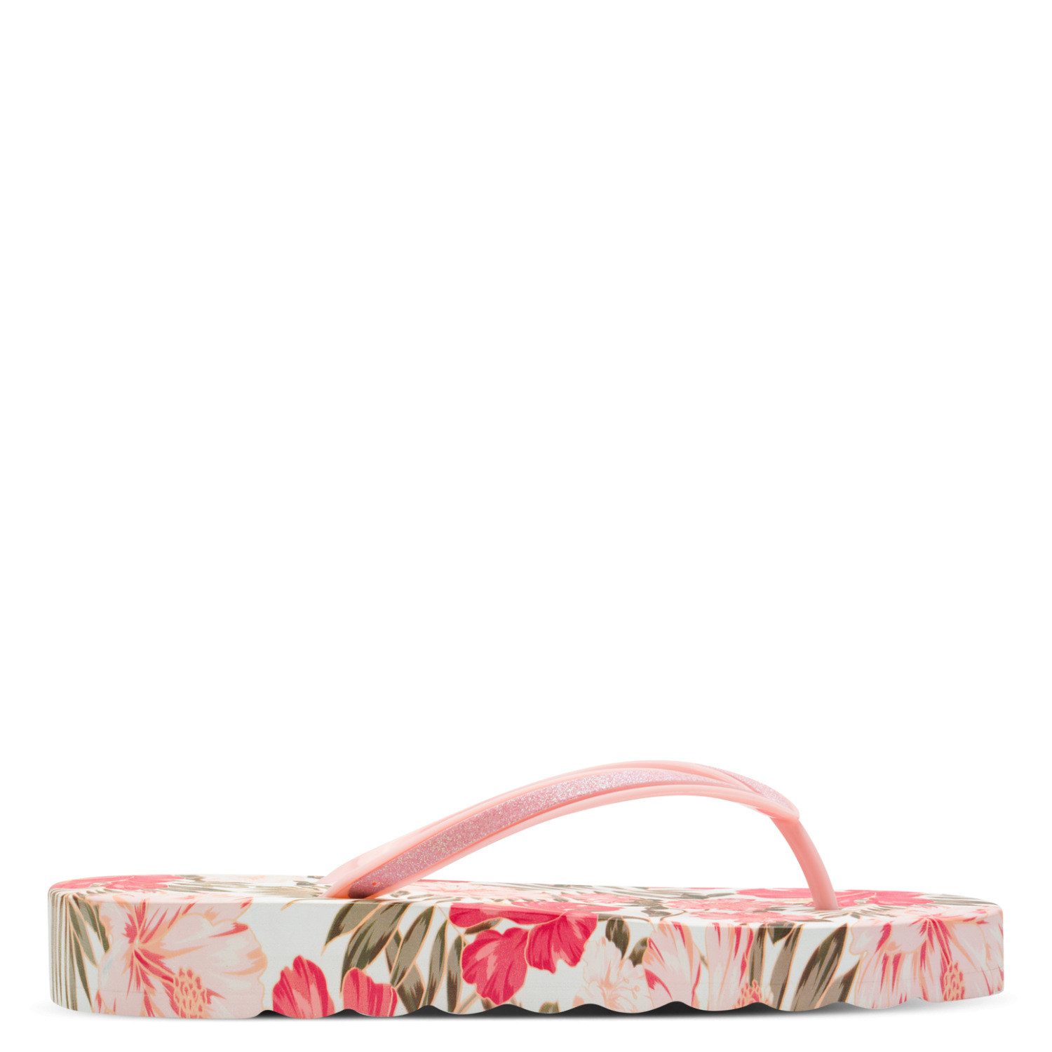 Tamaris Zehentrenner Dianette, Sommerschuh, Pool Slide, Flat mit stylischen Print