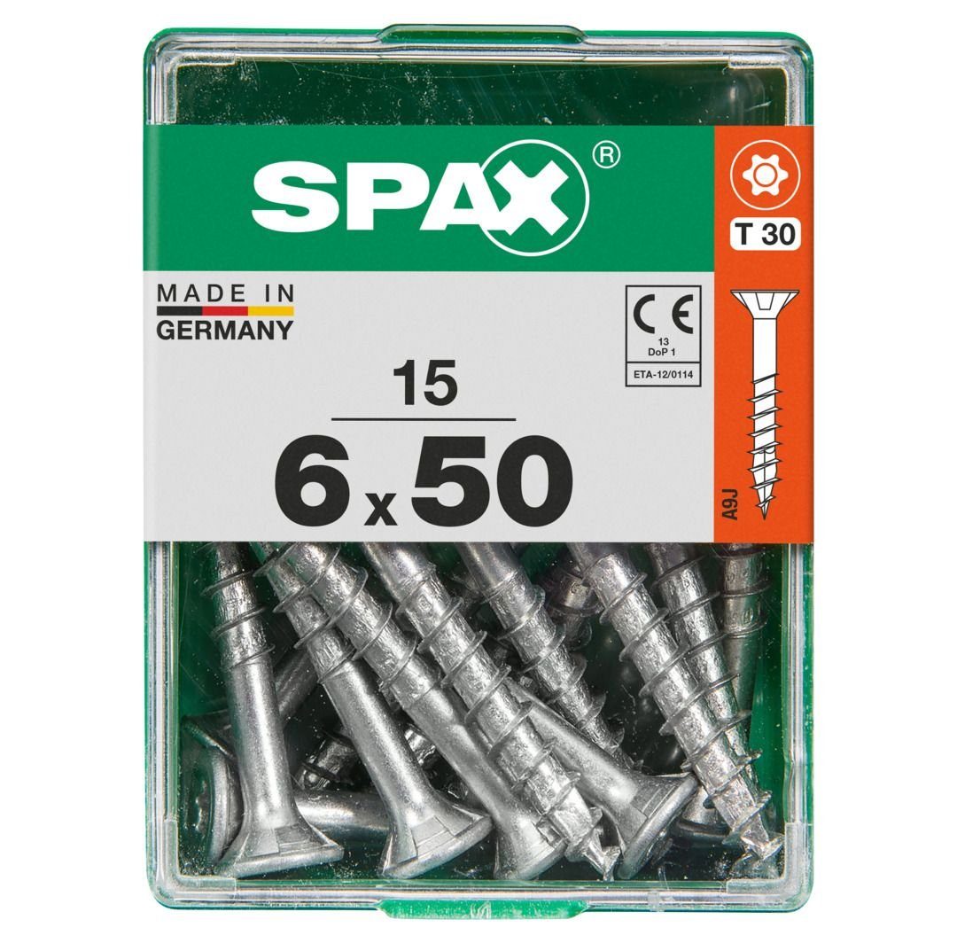 SPAX Holzbauschraube Spax Universalschrauben 6.0 x 50 mm TX 30 - 15