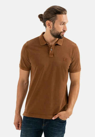 camel active Poloshirt »Kurzarm Poloshirt aus reiner Baumwolle« Shirts_Poloshirt