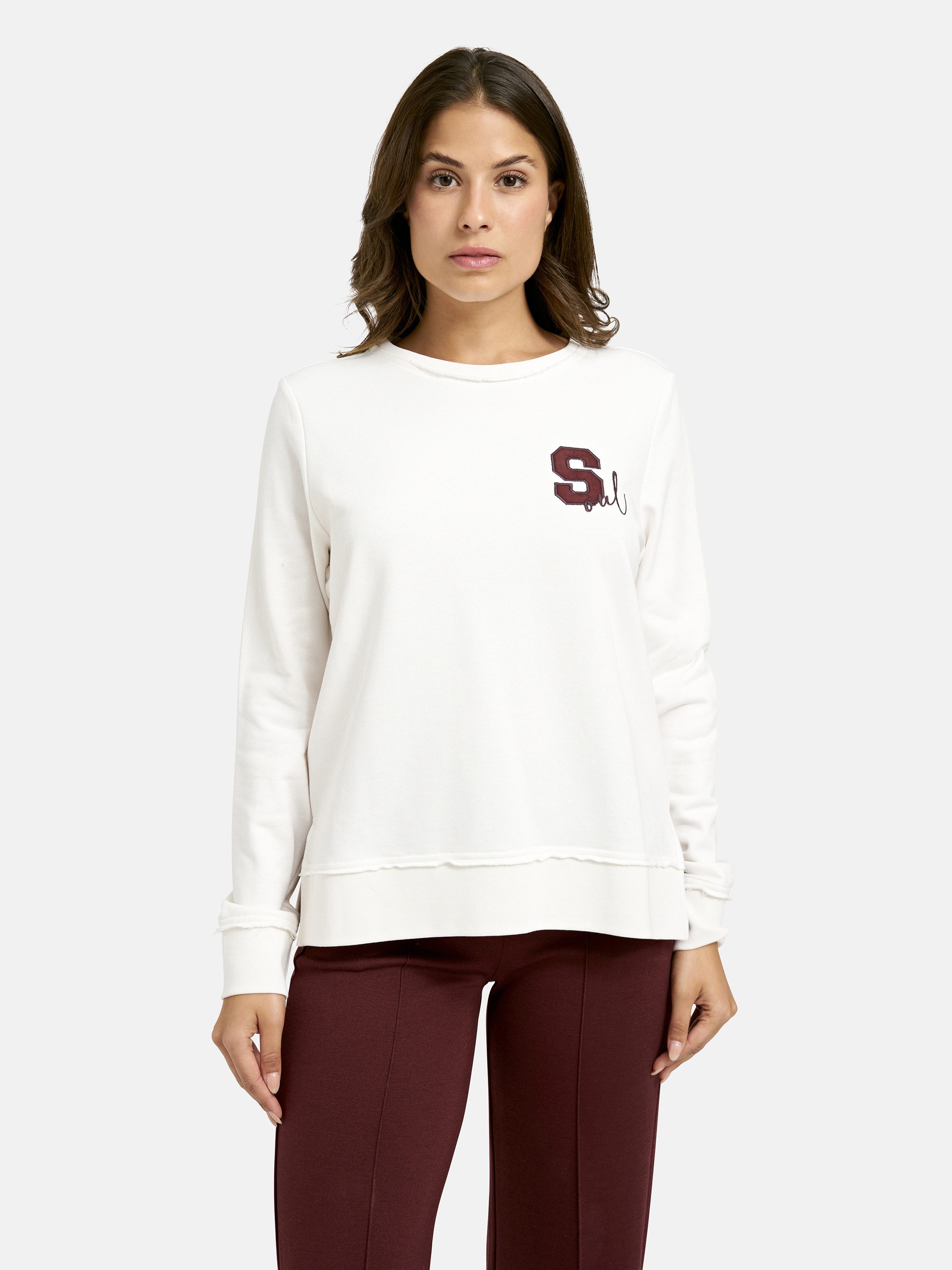 Smith & Soul Sweater mit Seitenschlitze günstig online kaufen