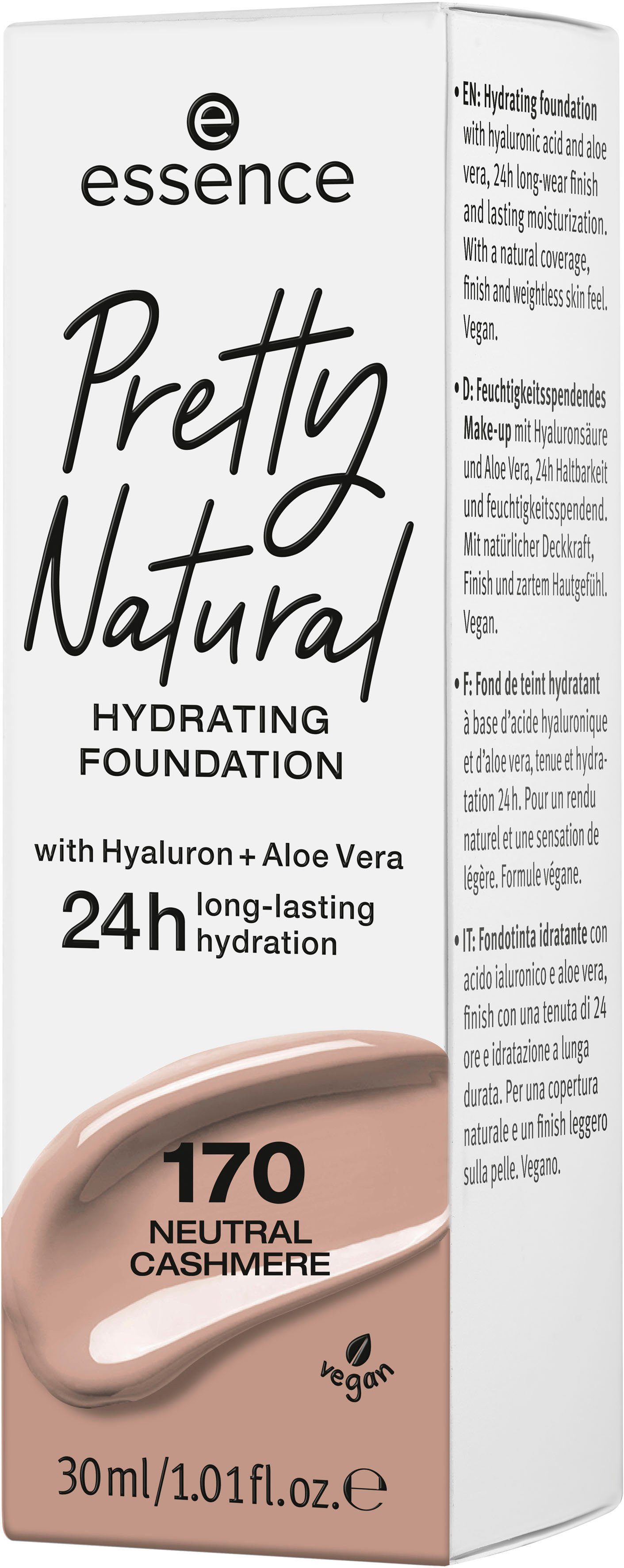 HYDRATING, Essence 3-tlg. Foundation Cashmere Neutral Pretty Natural