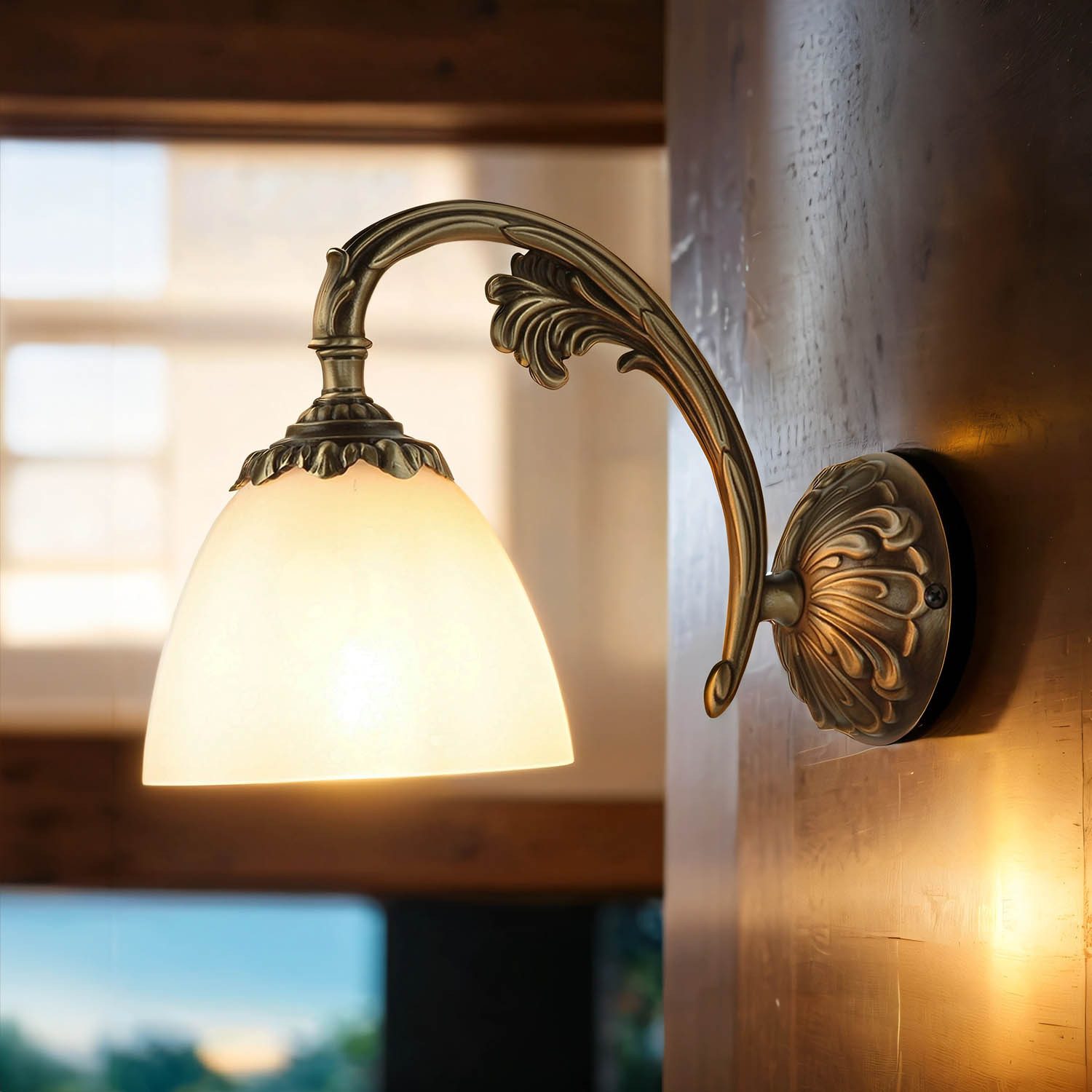 Licht-Erlebnisse Wandleuchte BEATRICE, ohne Leuchtmittel, Wandlampe Wohnzim günstig online kaufen