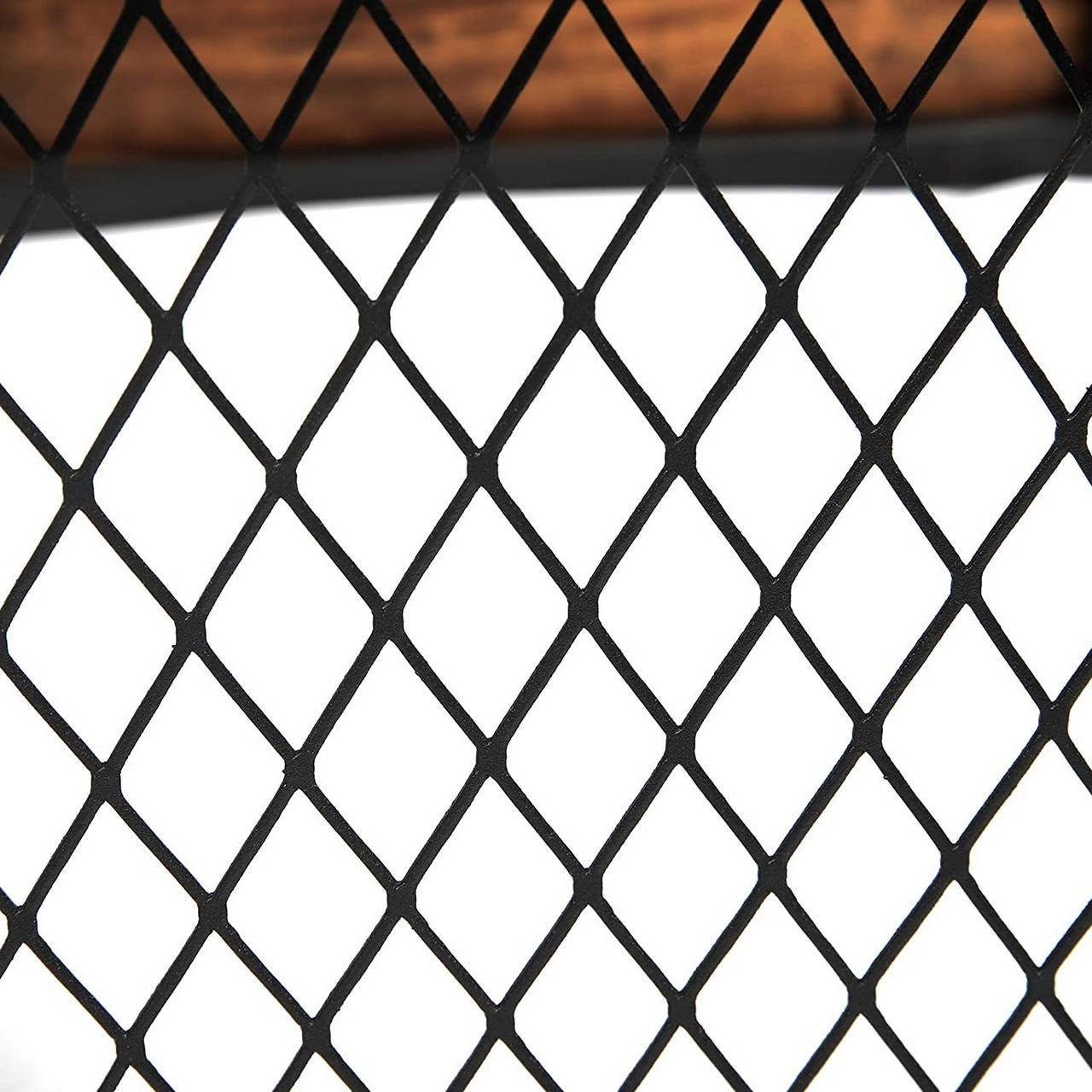 Woltu Couchtisch, Beistelltisch mit Rollen aus MDF Metall Industriedesign