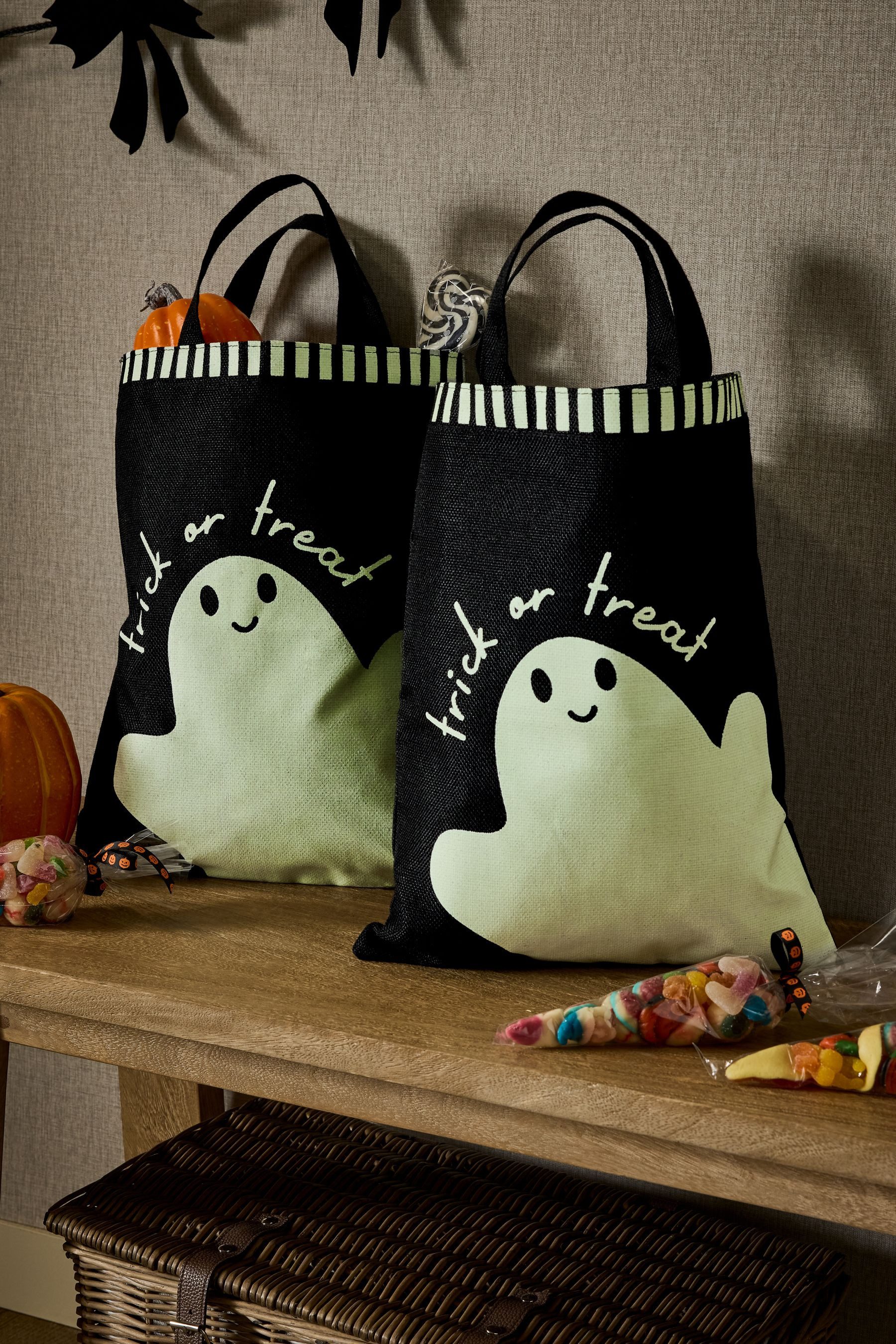 Next Handtasche 2 x„Süßes oder Saures“-Taschen aus Leuchtstoff (2-tlg)