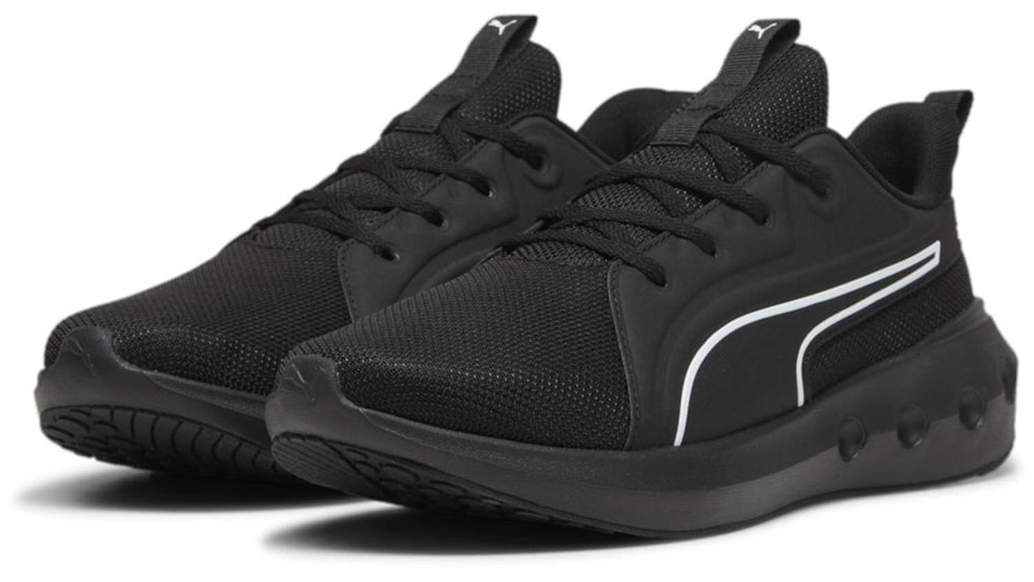 PUMA Puma Softride Carson Black-Black-White Sneaker