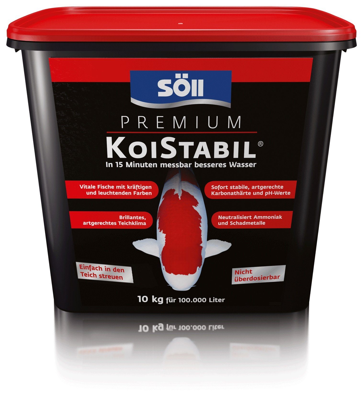 SÖLL Teichpflege Söll Teichpflege 10 Kg Premium KoiStabil Wasseroptimierer für 100 Qbm