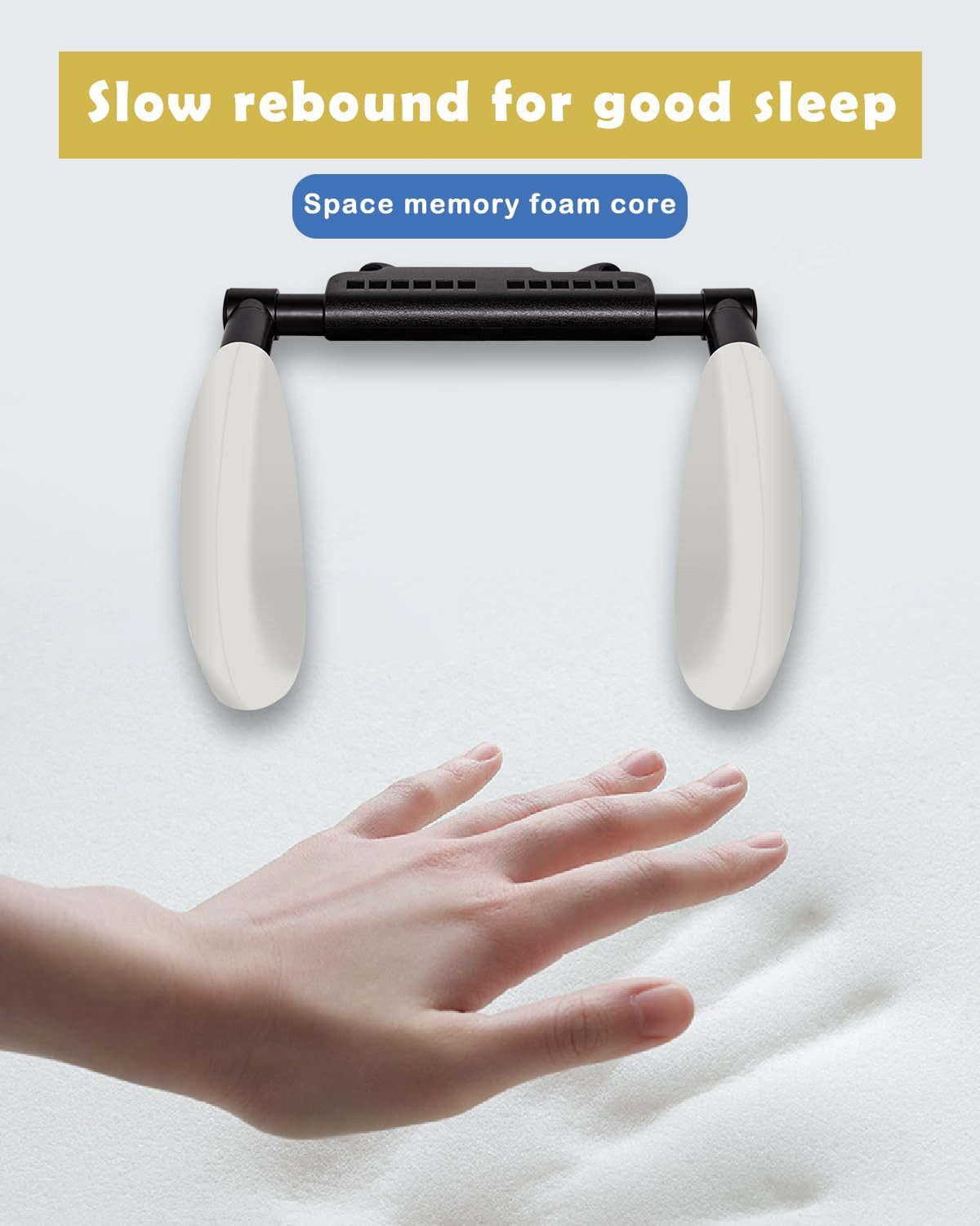 Happy Home Autokopfstütze Auto Nackenstützkissen, Verstellbare Kopfstütze, Reise Zubehör