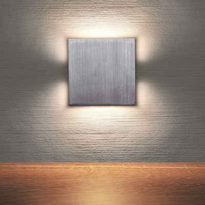 Maxkomfort LED Wandstrahler »F45«, LED, Wandeinbauleuchte, Wandleuchte, Treppenbeleuchtung, Stufenlicht, Einbauspots, Strahler, Lampe, Wandbeleuchtung, Nachtlicht, Stufenbeleuchtung, Stufen Licht, Einbauleuchte