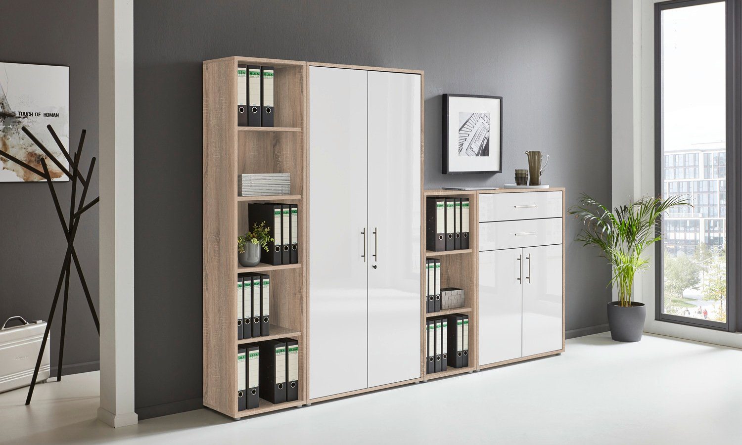 BMG Möbel Aktenschrank Office Edition Tabor (Set 22, Büroschrank abschließb günstig online kaufen
