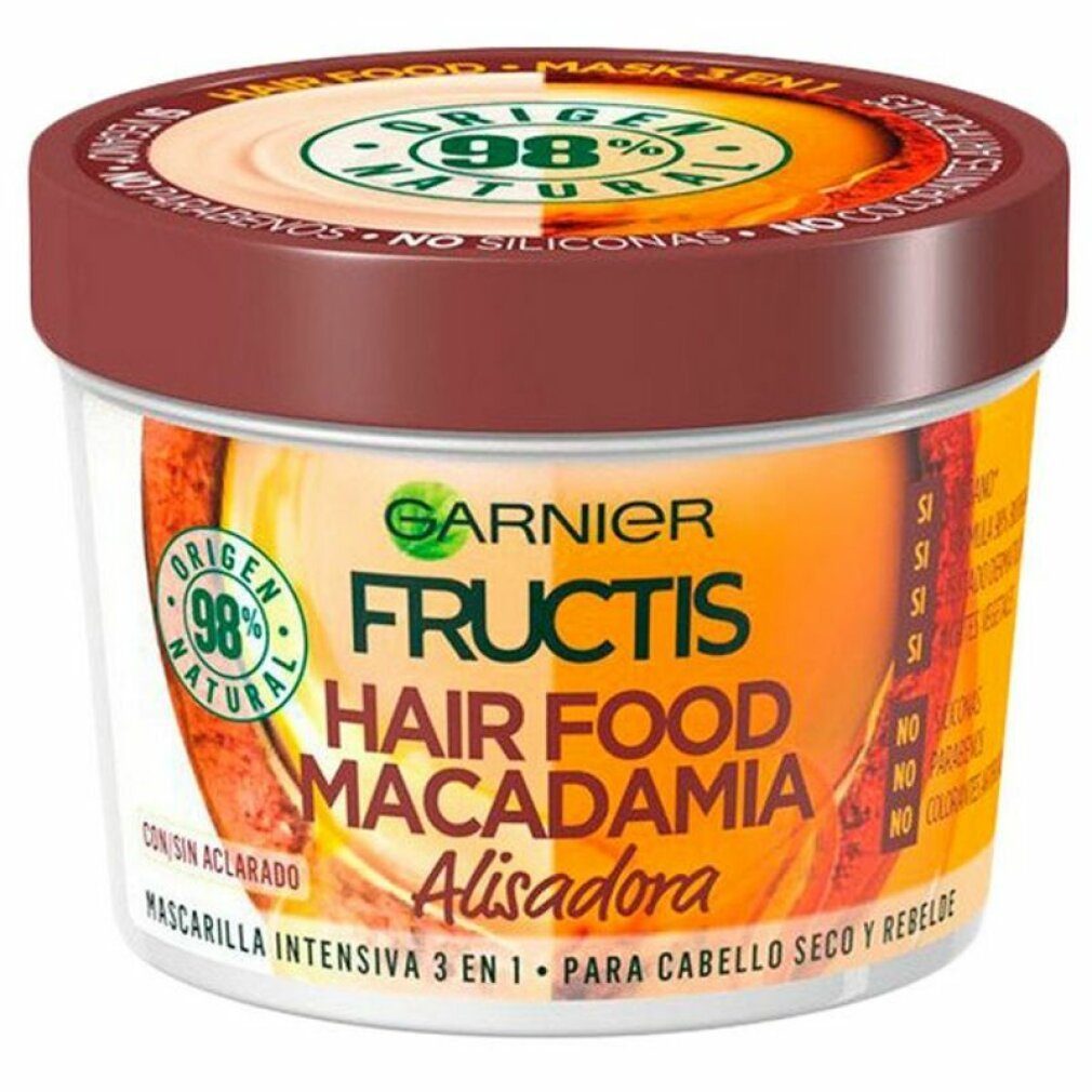 GARNIER Haarkur Fructis Hair Food Macadamia Glättungsmaske 390ml