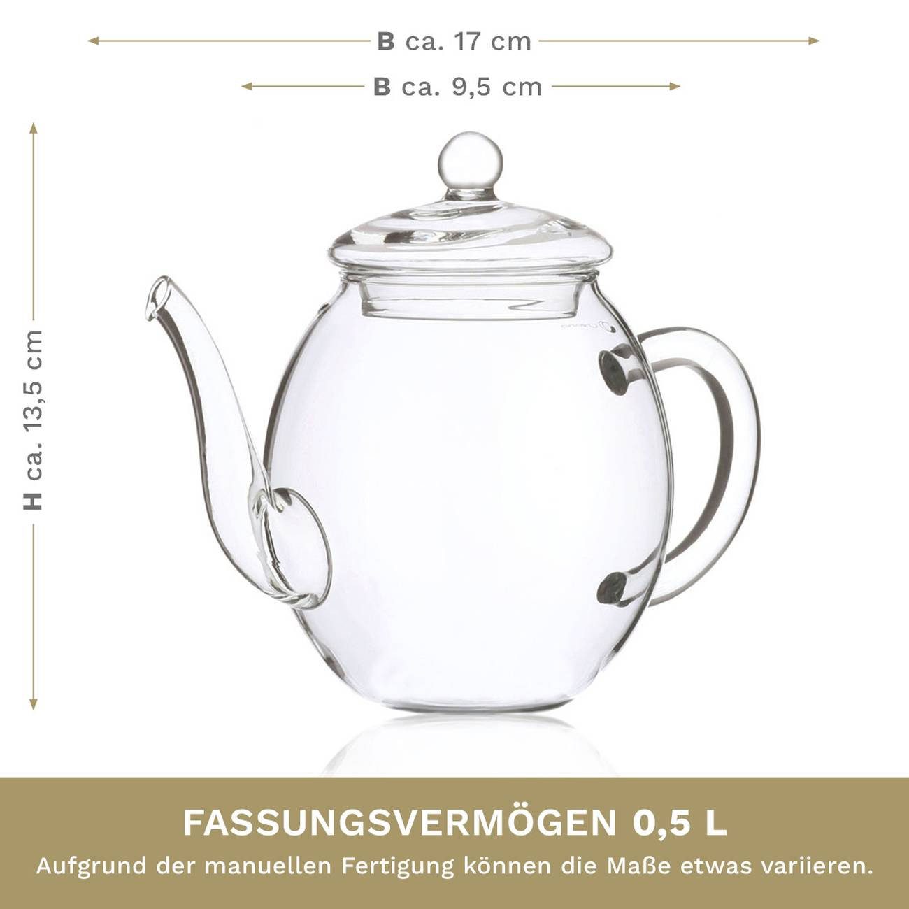 Creano Tee Geschenkset "ErblühTee" mit Glaskanne Weißtee (6 verschiedene Sorten), 1 x 6 St. – Bild 5 von 5