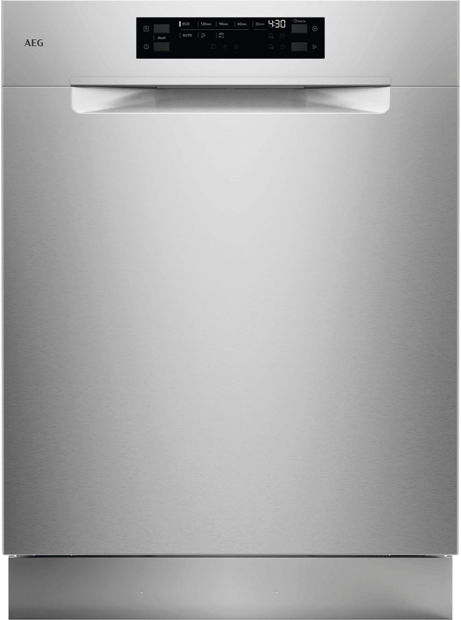 AEG Unterbaugeschirrspüler 6000 GU620B2SCM, Spülmaschine – starke Sprühabdeckung, viel Platz & sauber