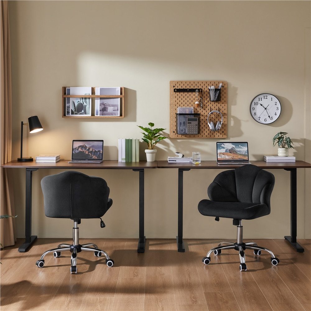 Yaheetech Drehstuhl Schreibtischstuhl höhenverstellbar, Bürostuhl mit Rolle günstig online kaufen