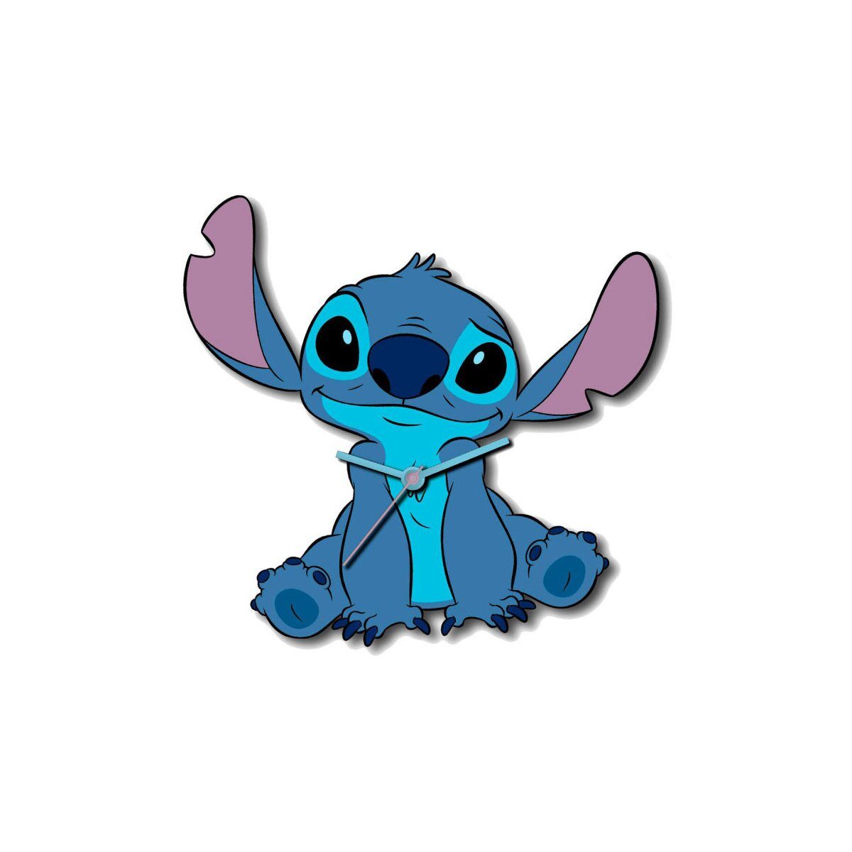 Lilo & Stitch Wanduhr Lilo & Stitch Wanduhr 50cm XL Uhr Kinderzimmer Disney