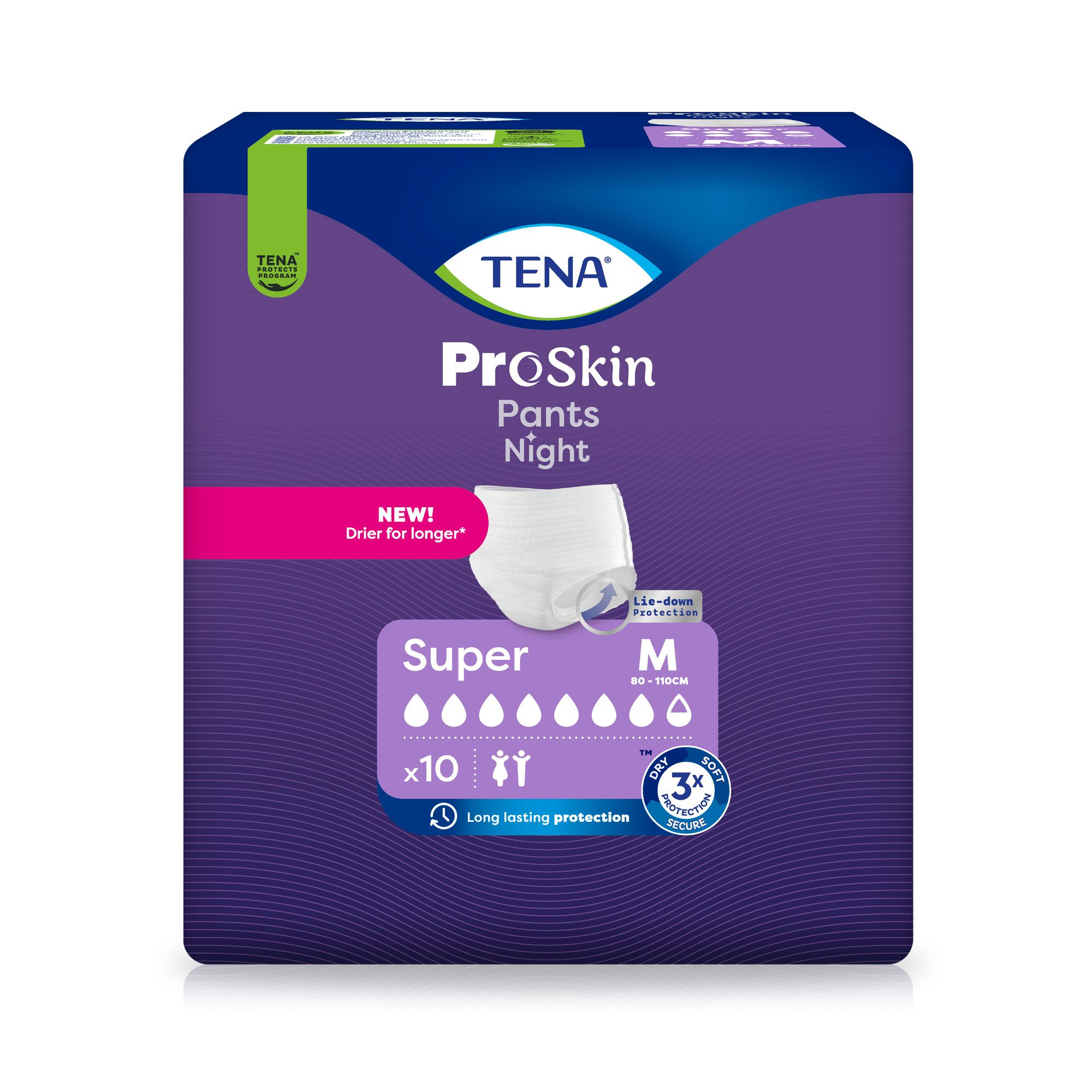 TENA Inkontinenz-Pants TENA - Pants Night Super, M Gr., 10-St.