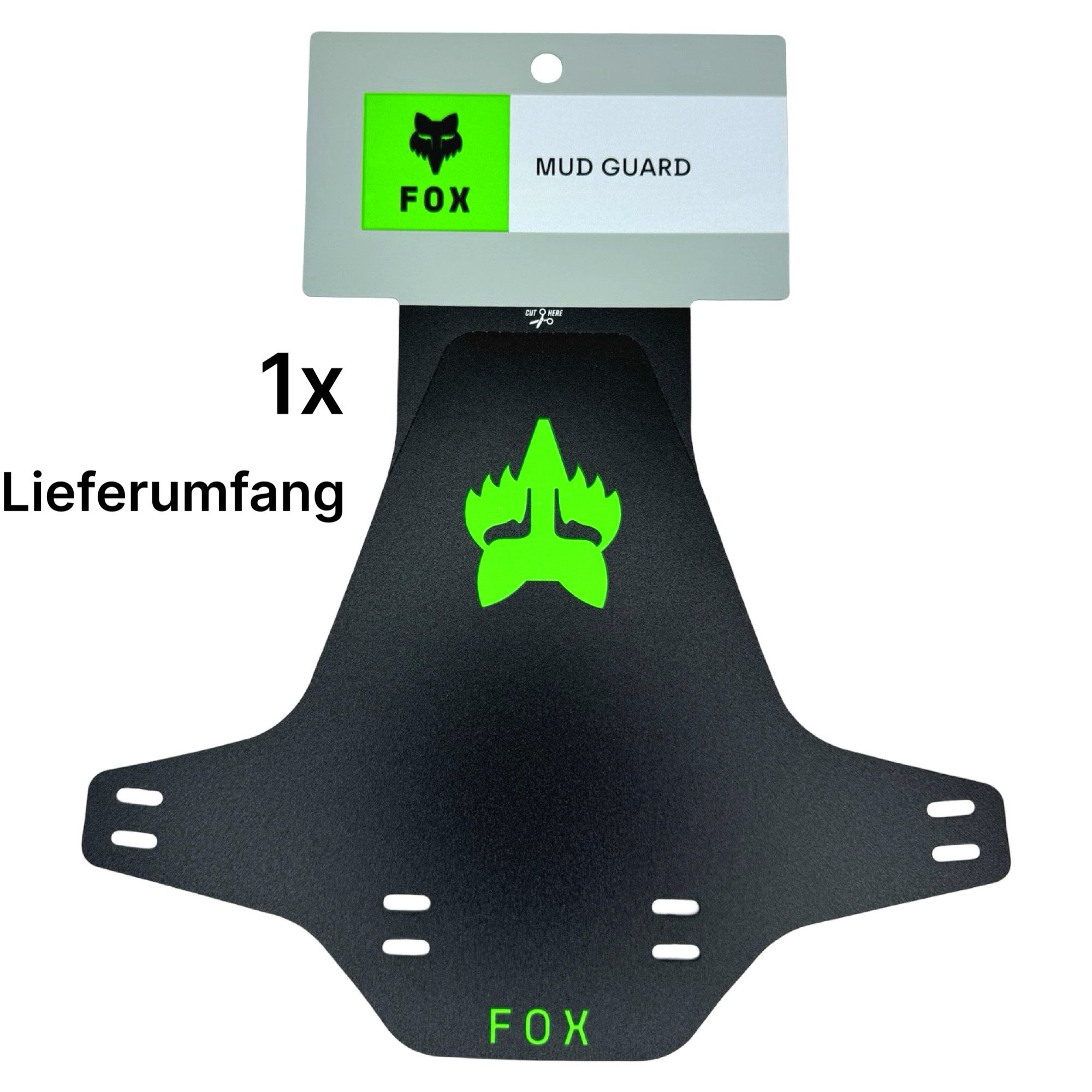 Fox Racing Schutzblech Fox Mud Guard Fahrrad Schutzblech Gabel Fender