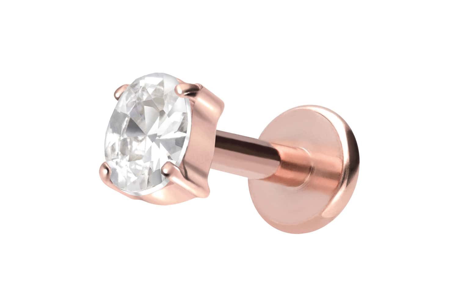 PIERCINGLINE Piercing-Set Titan Labret mit Innengewinde günstig online kaufen