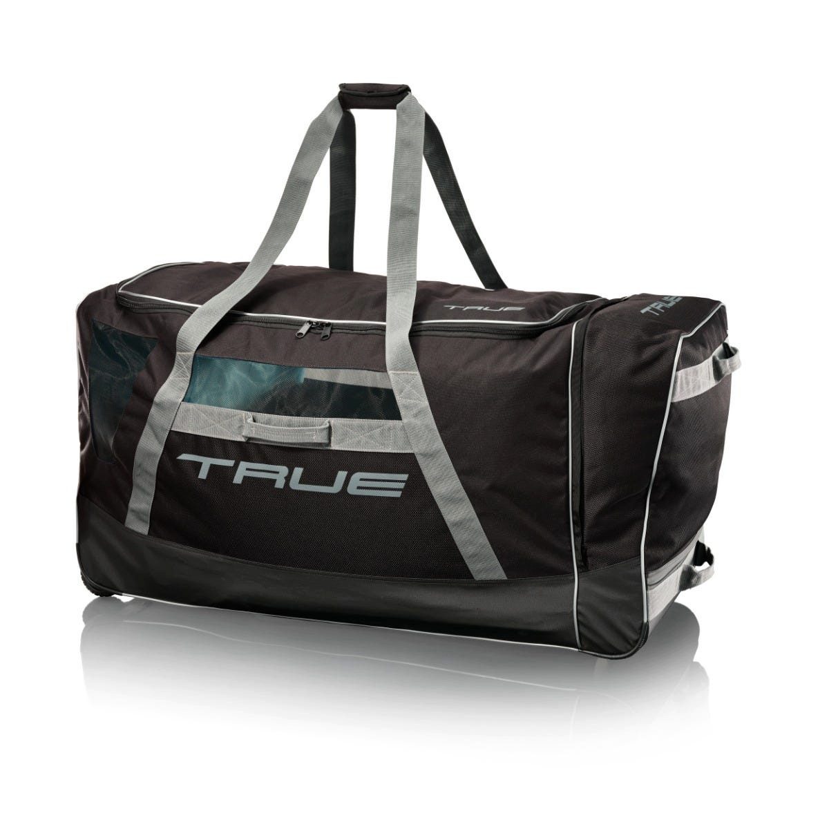 TRUE Hockeytasche Torwart Rolltasche TRUE schwarz/weiss