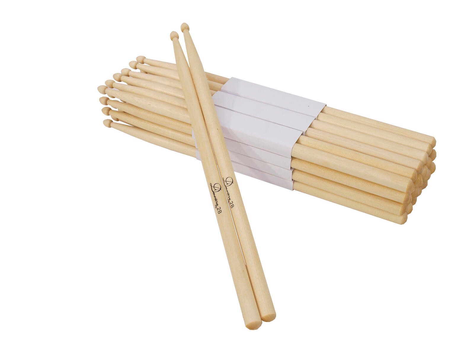 DIMAVERY Schlagzeug DIMAVERY DDS-2B Drumsticks, Ahorn